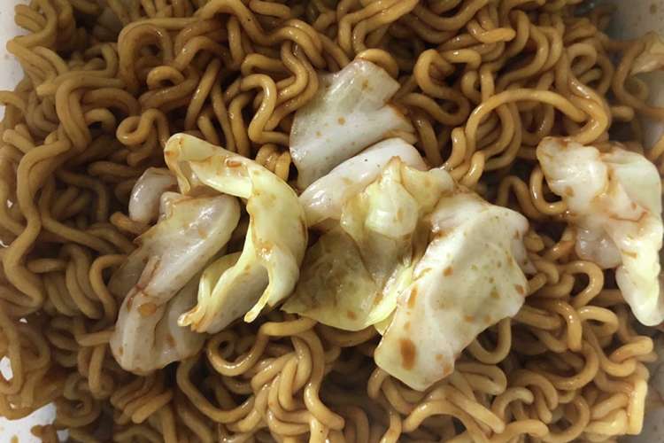 袋麺 乾麺 を使った若干簡単な焼きそば1 レシピ 作り方 By ホフ クックパッド 簡単おいしいみんなのレシピが365万品