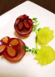 みんなが作ってる ぶどう飾り切りのレシピ クックパッド 簡単おいしいみんなのレシピが360万品