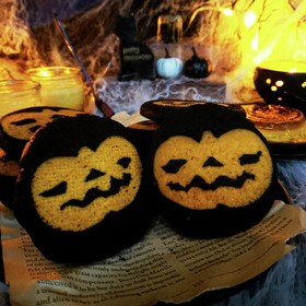 ハロウィン☆カボチャクッキー