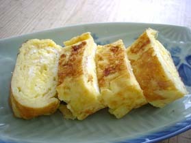 はちみつ入り卵焼き