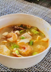 アメリカで作る★超簡単❣韓国風みそスープ