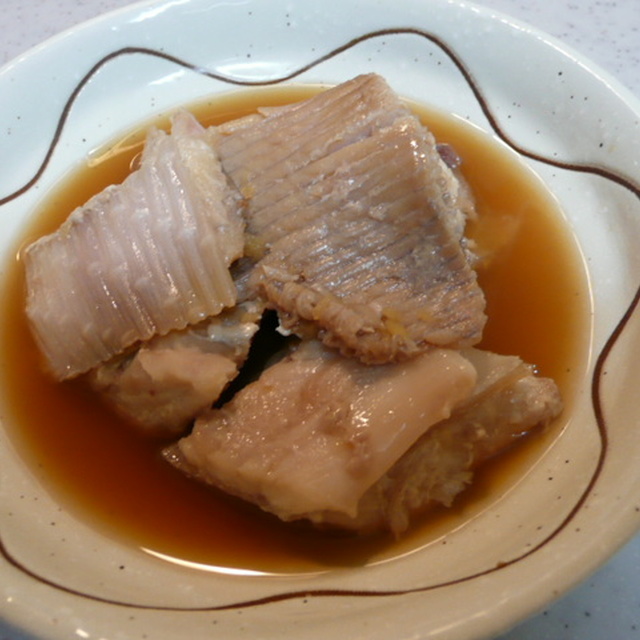 骨まで美味しい かすべの煮付け レシピ 作り方 By ゆうーみかん クックパッド 簡単おいしいみんなのレシピが361万品