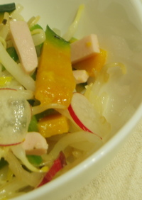 ヘルシー☆野菜、栄養たっぷりサラダ