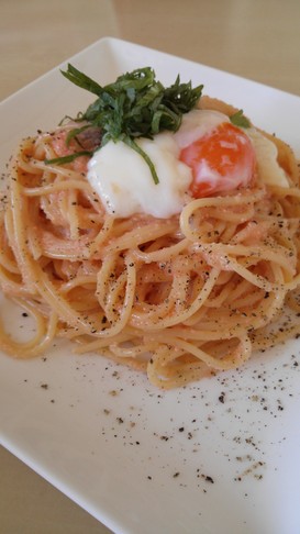 混ぜるだけ・*.♪。・゚・たらこパスタ
