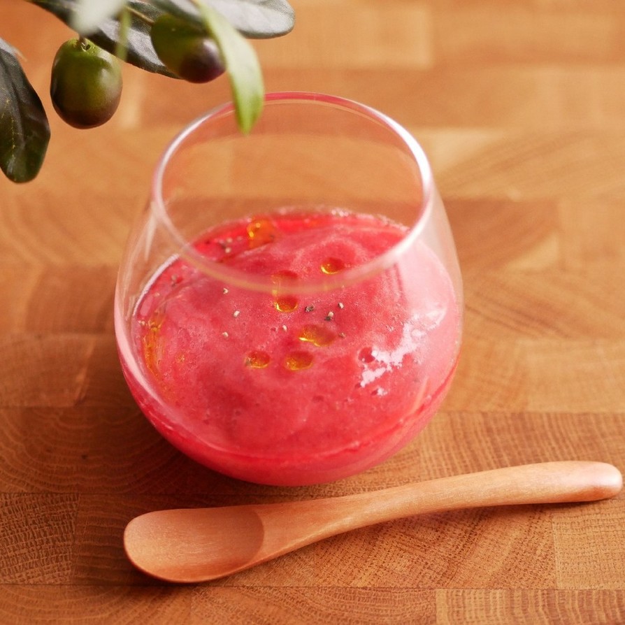 ガスパチョ～飲みやすいトマトの冷製スープの画像