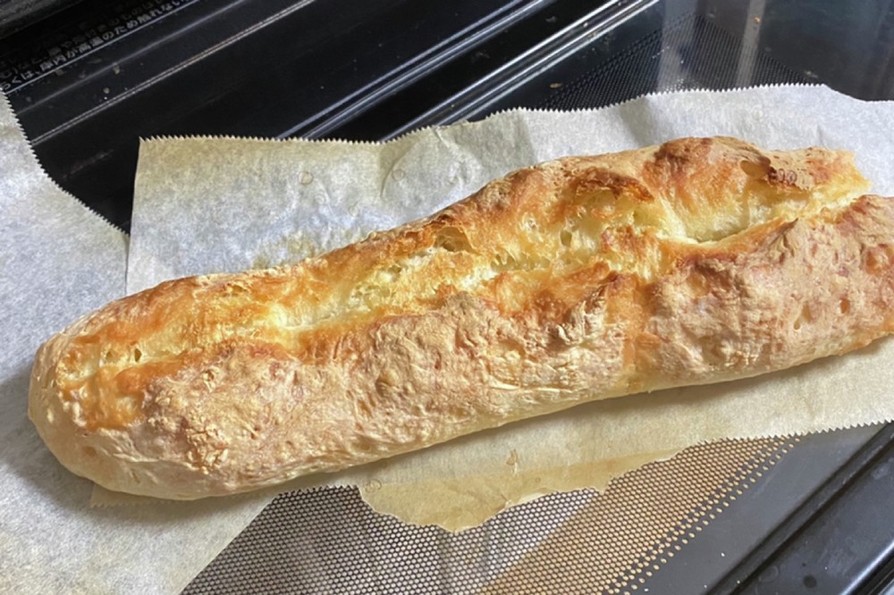 薄力粉でフランスパンの画像