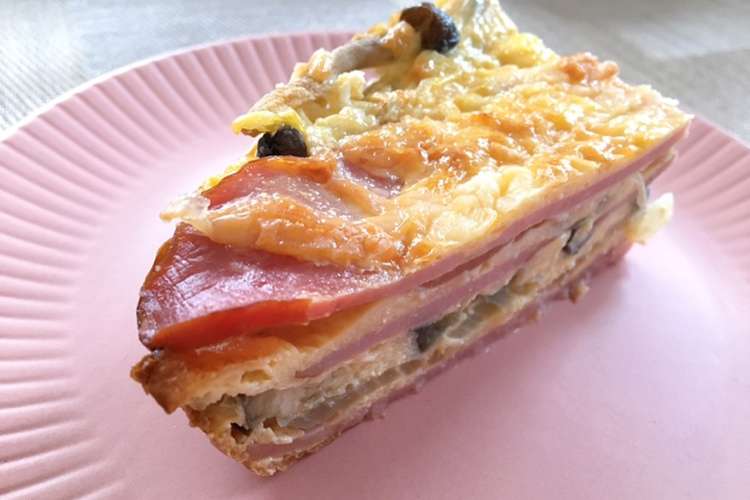 ベーコンのミルフィーユキッシュ レシピ 作り方 By のざわなな クックパッド 簡単おいしいみんなのレシピが355万品