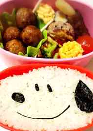 みんなが作ってる キャラ弁 スヌーピーのレシピ クックパッド 簡単おいしいみんなのレシピが355万品