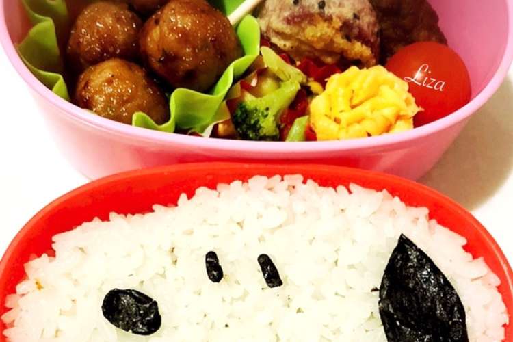 超簡単キャラ弁 スヌーピー レシピ 作り方 By Liza クックパッド 簡単おいしいみんなのレシピが376万品