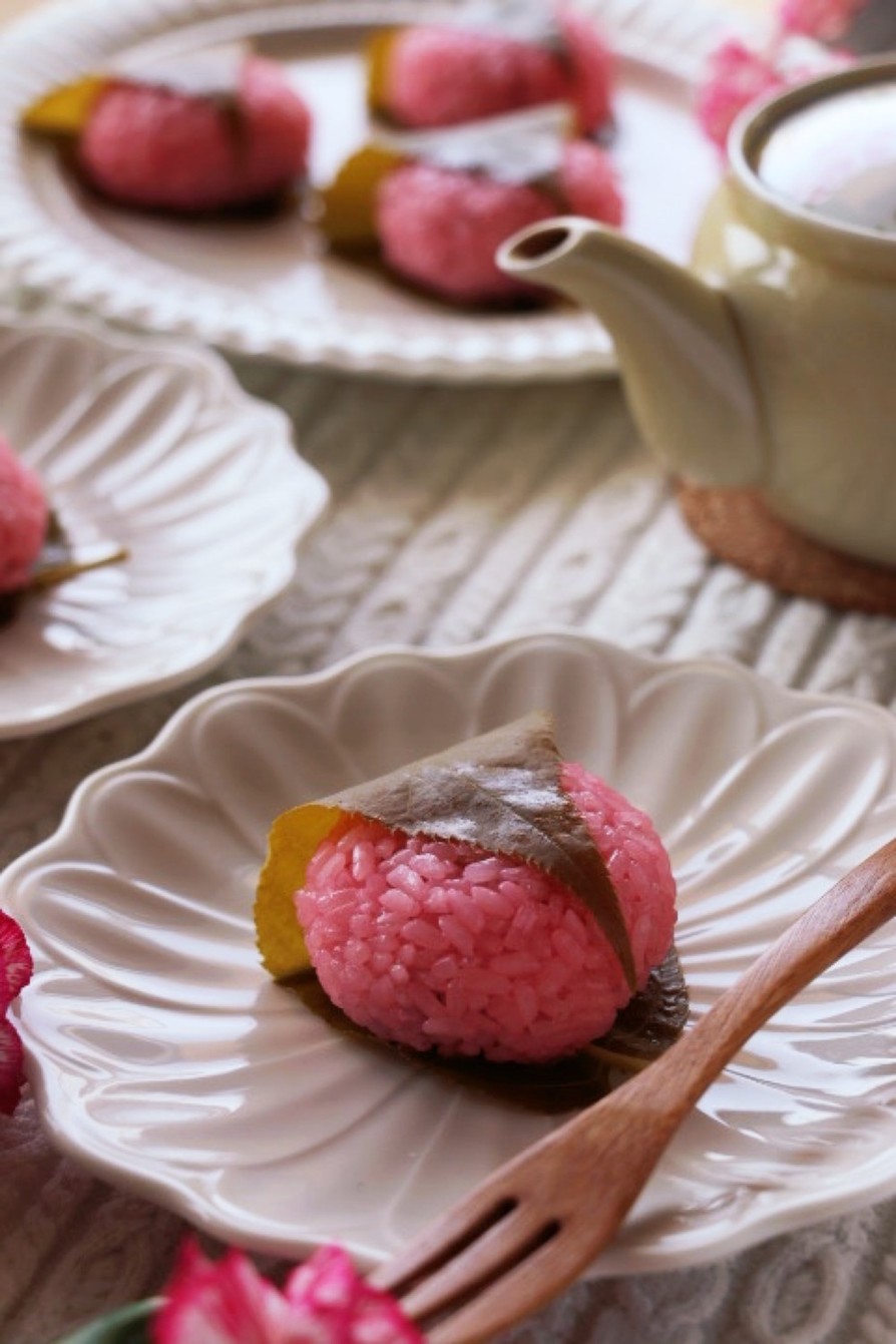 レンジで簡単！もっちもち関西風桜餅の画像