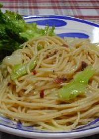 キャベツとアンチョビのパスタ__Spaghetti with Anchovy&Cabbage