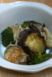 トロトロナスと牡蠣のペペロンソテー