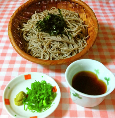 ☆ざる蕎麦 そばつゆ 簡単！レンジで時短の写真