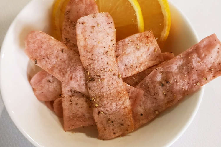 簡単おつまみ 魚肉ソーセージジャーキー レシピ 作り方 By ポテチ犬 クックパッド 簡単おいしいみんなのレシピが350万品