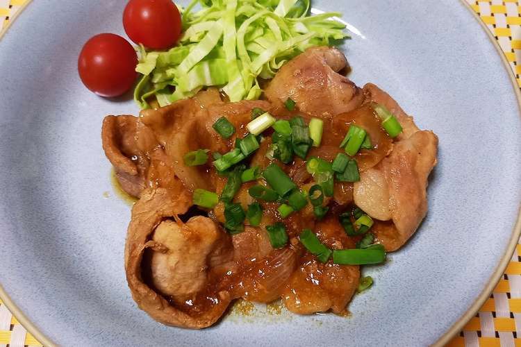 ガッツリ食べたい 豚ロース肉でトンテキ レシピ 作り方 By ポテチ犬 クックパッド 簡単おいしいみんなのレシピが360万品