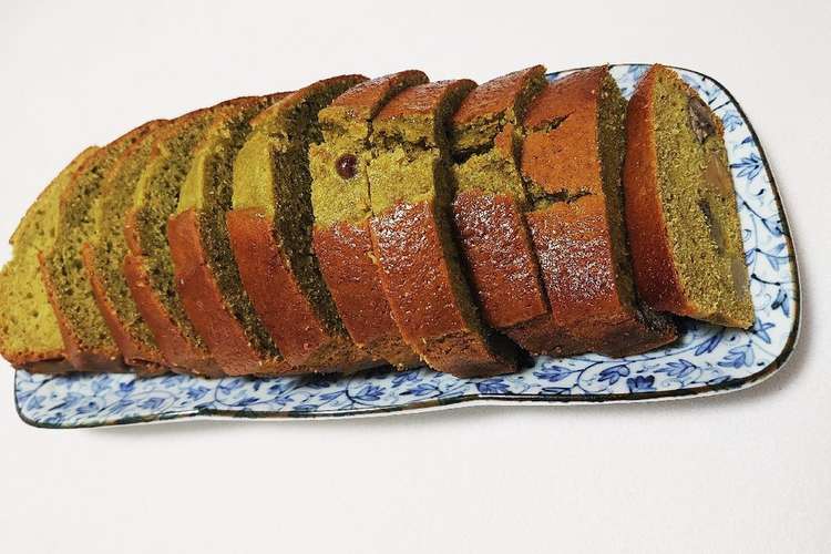 100均甘栗と甘納豆でこんがり抹茶ケーキ レシピ 作り方 By クッキングcat クックパッド 簡単おいしいみんなのレシピが375万品