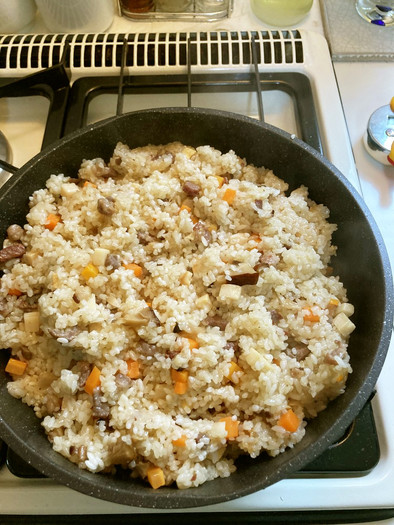 思い出の中華おこわ(糯米飯)の写真