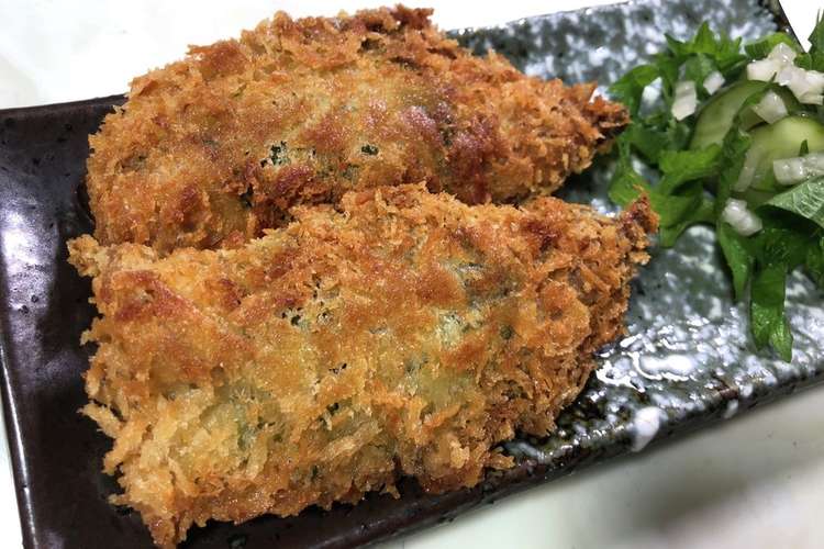 フライパンで出来る 鯵のしそ梅フライ レシピ 作り方 By クックmichi クックパッド 簡単おいしいみんなのレシピが361万品