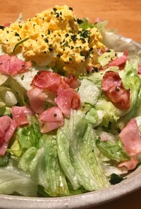 胡麻香る☆レタスの玉子サラダ