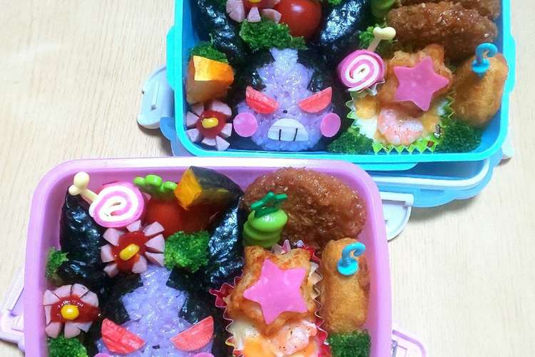キャラ弁 ポケモン モルペコ はらぺこ レシピ 作り方 By An An クックパッド 簡単おいしいみんなのレシピが365万品