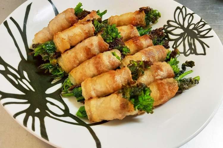 ケールの花芽の肉巻き レシピ 作り方 By 遠藤青汁愛媛県 クックパッド 簡単おいしいみんなのレシピが349万品