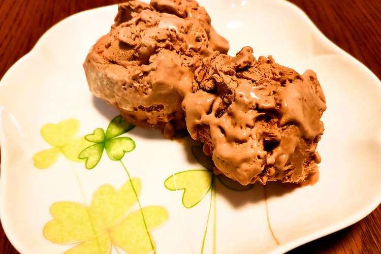 泡のような口溶け ホイップチョコアイス レシピ 作り方 By クックふぇにお クックパッド 簡単おいしいみんなのレシピが360万品