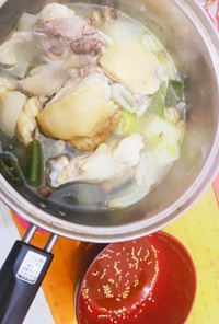 お家で簡単タッカンマリ/韓国風水炊き