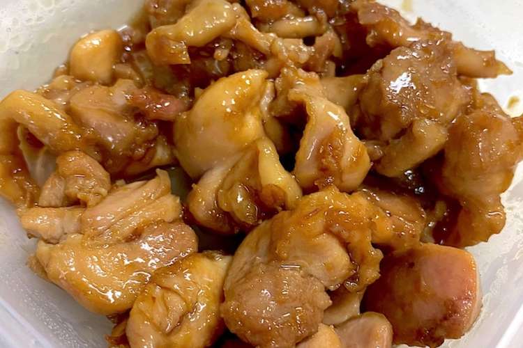 作り置き 鶏もも肉の照り煮 お弁当にも レシピ 作り方 By 梅ちゃん 娘たちへ クックパッド 簡単おいしいみんなのレシピが367万品