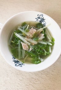 【減塩】ホワイトセロリの食べるスープ