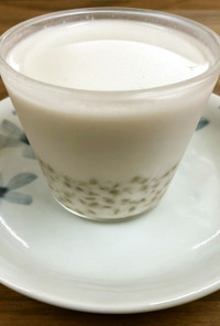 【郷土食】蕎麦米のココナッツミルクプリン