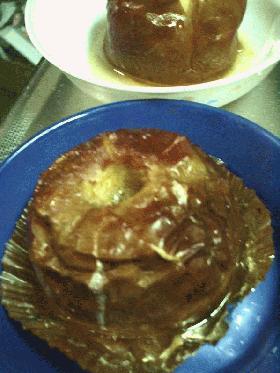現実逃避の焼きりんご。