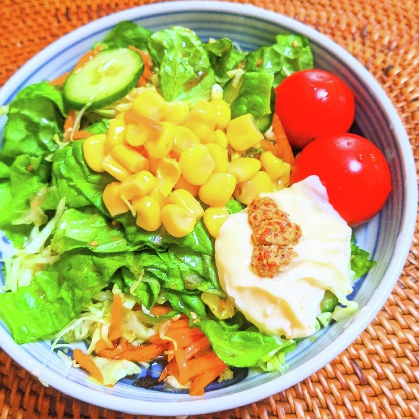 フリットコーンサラダのレシピ