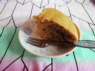 ☆簡単☆綾鷹カフェ抹茶ラテで炊飯器ケーキの写真