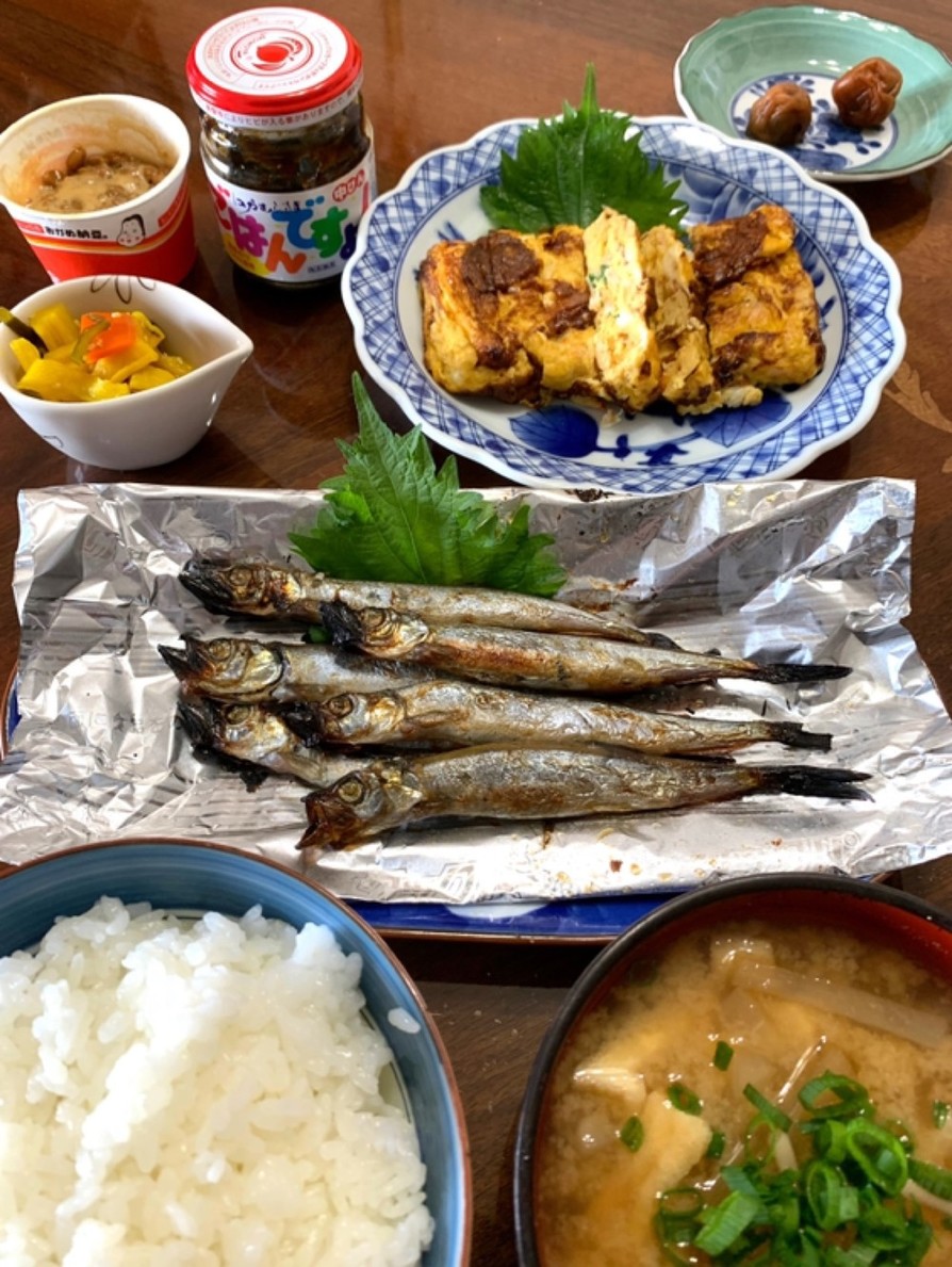 朝定食　焼き魚　の画像