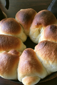 かんたんパン２　一次発酵は、炊飯器で。