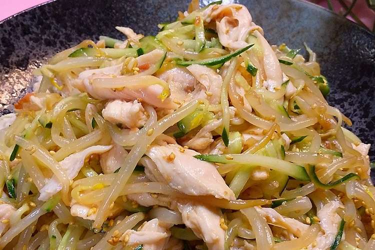 ダイエットに最強のささみともやし和え物 レシピ 作り方 By マイケルの料理 クックパッド 簡単おいしいみんなのレシピが356万品