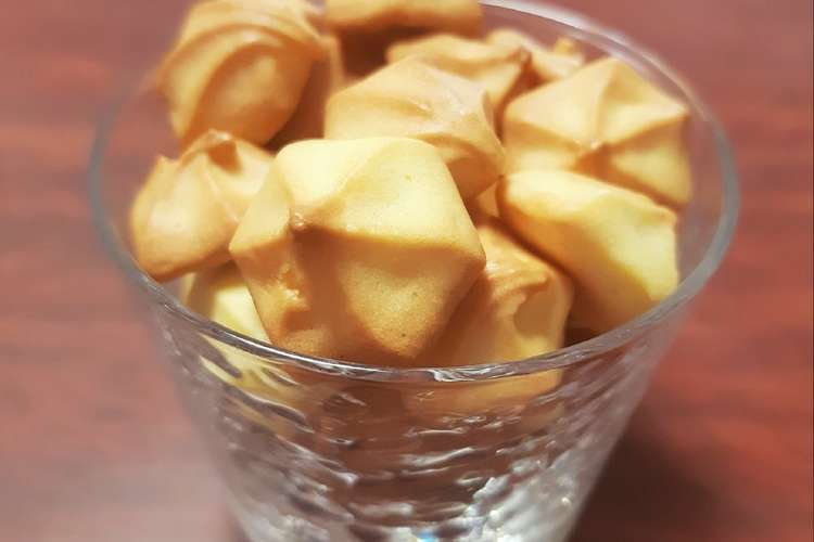 マヨネーズで 絞りだしクッキー レシピ 作り方 By 新月 クックパッド 簡単おいしいみんなのレシピが355万品
