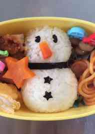 みんなが作ってる キャラ弁 雪だるまのレシピ クックパッド 簡単おいしいみんなのレシピが354万品