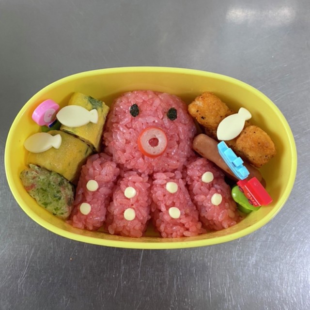 インパクト大 たこさんキャラ弁 レシピ 作り方 By はすrママ クックパッド 簡単おいしいみんなのレシピが357万品