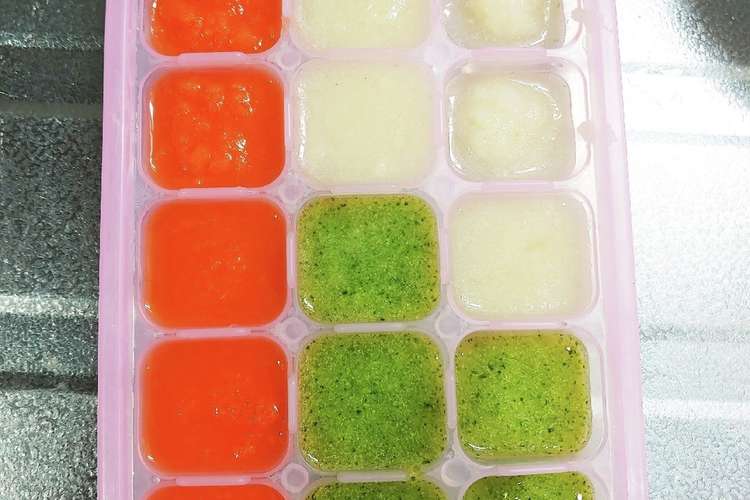 離乳食初期 冷凍野菜ミックス 再冷凍ok レシピ 作り方 By 姫ぽんず クックパッド 簡単おいしいみんなのレシピが360万品