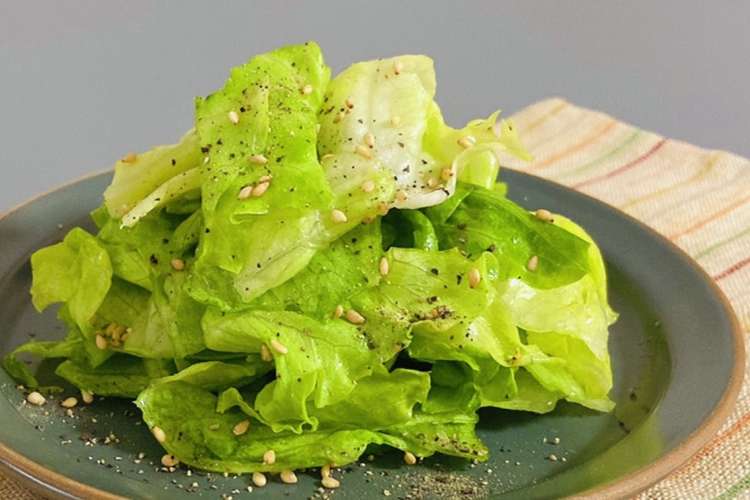 簡単 やみつきレタスサラダ レシピ 作り方 By クックpk8uqe クックパッド 簡単おいしいみんなのレシピが356万品