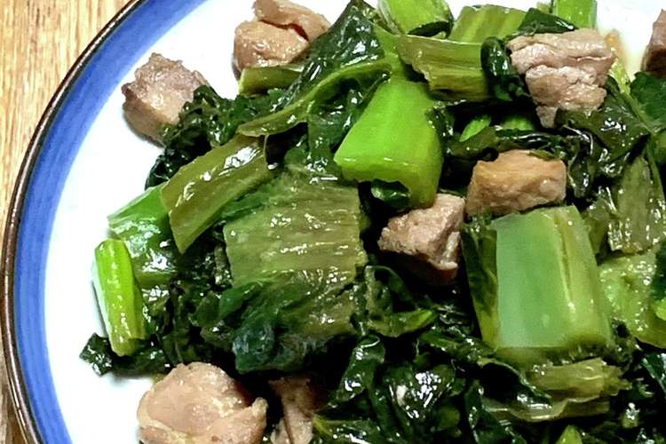生の高菜と鶏肉の炒め煮 レシピ 作り方 By Harapecoci クックパッド 簡単おいしいみんなのレシピが352万品