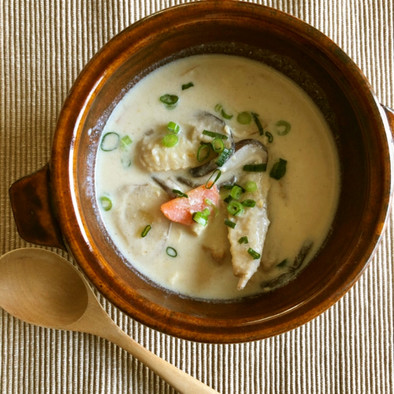 私のダイエット美容食-其の②-豆乳スープの写真