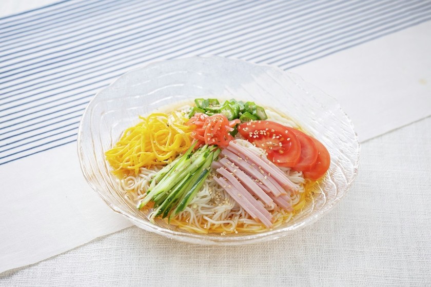 さっぱり！冷やし中華そうめん