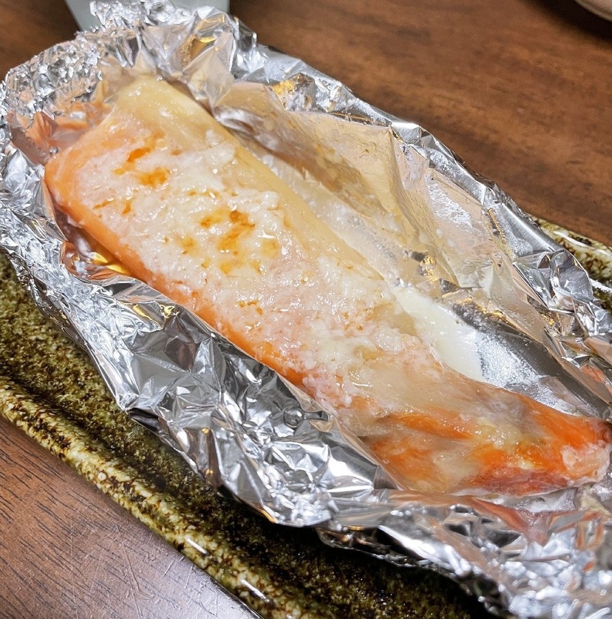 トースターで！鮭ハラスの塩麹レモン焼きの画像