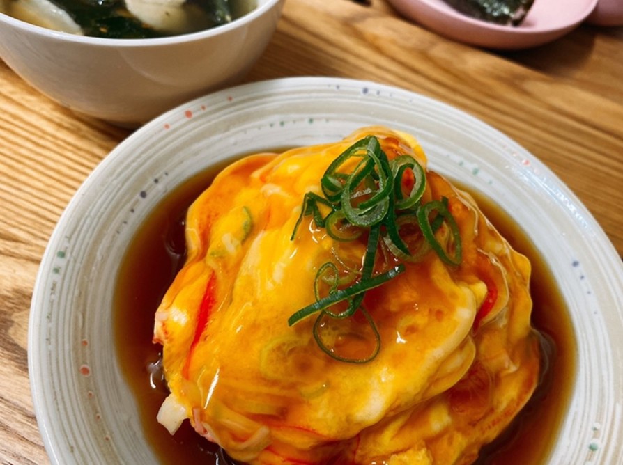 カニカマdeお手軽かに玉☆天津飯の画像