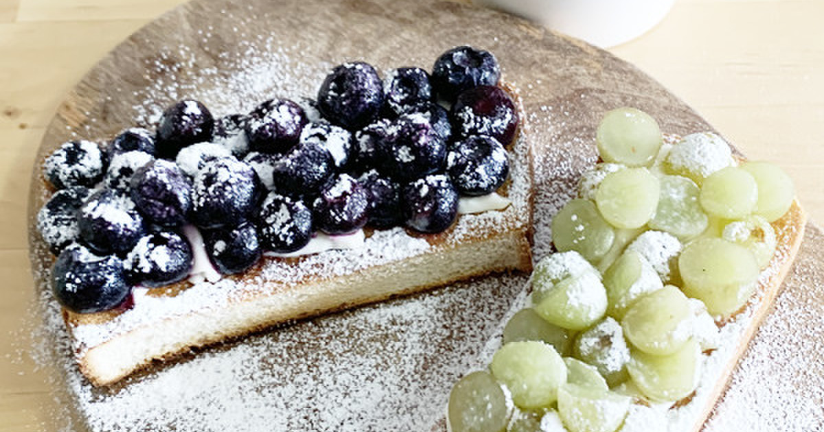 セブンの冷凍果物で本格フルーツトースト レシピ 作り方 By 神路イン クックパッド 簡単おいしいみんなのレシピが373万品