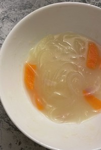 香味ペーストで✩春雨スープ