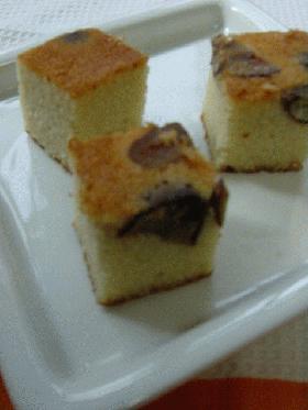 *栗の焼き菓子*