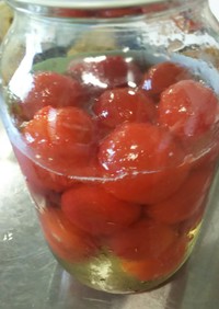 【常備菜】トマトのらっきょう酢漬け